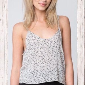 Brandy Melville Jacqueline Floral Tank